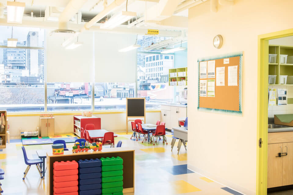 Queen West Daycare Centre Downtown Toronto space