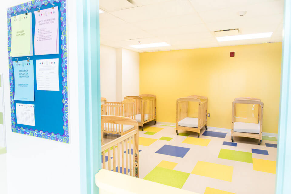 Queen West Daycare Centre Downtown Toronto space cribs
