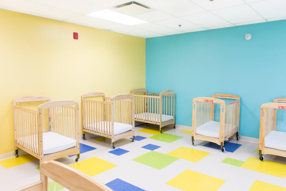 Queen West Daycare Centre Downtown Toronto space cribs