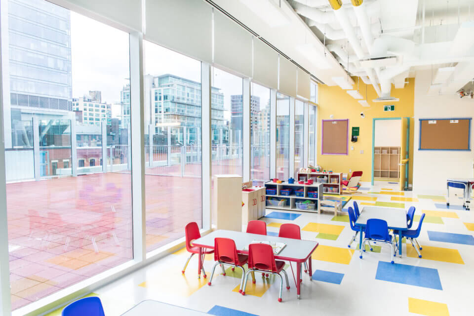 Queen West Daycare Centre Downtown Toronto space