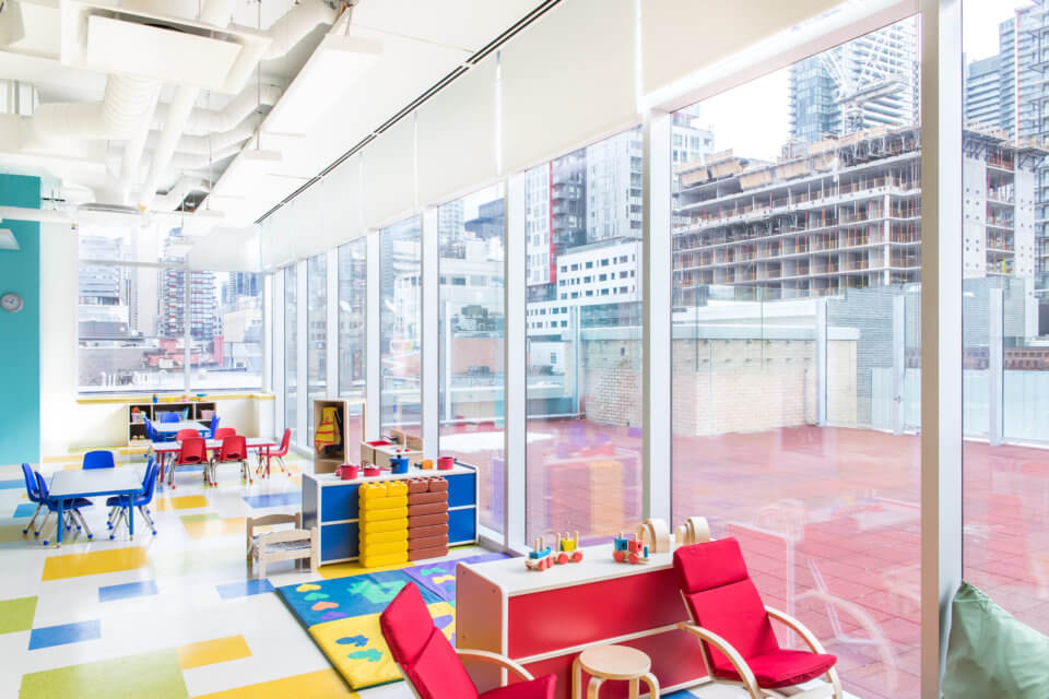 Queen West Daycare Centre Downtown Toronto space