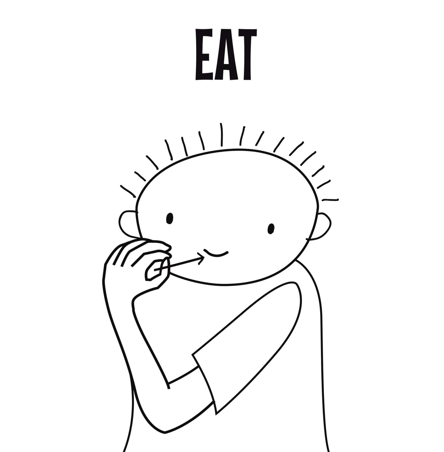 Sign Language Glossery Kids Company   Eat 1885x1920 