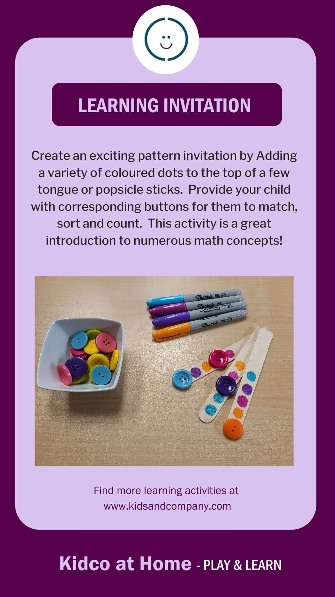 Button Patterns - Kids & Company