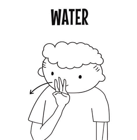 Water in Sign Language