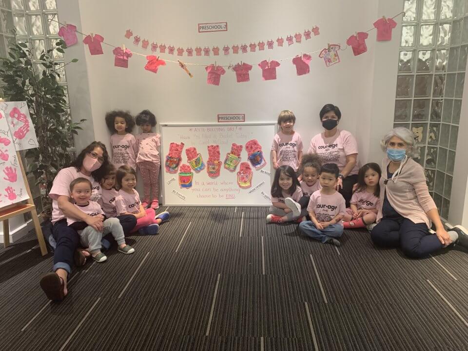 Teachers and children at our richmond, bc centre