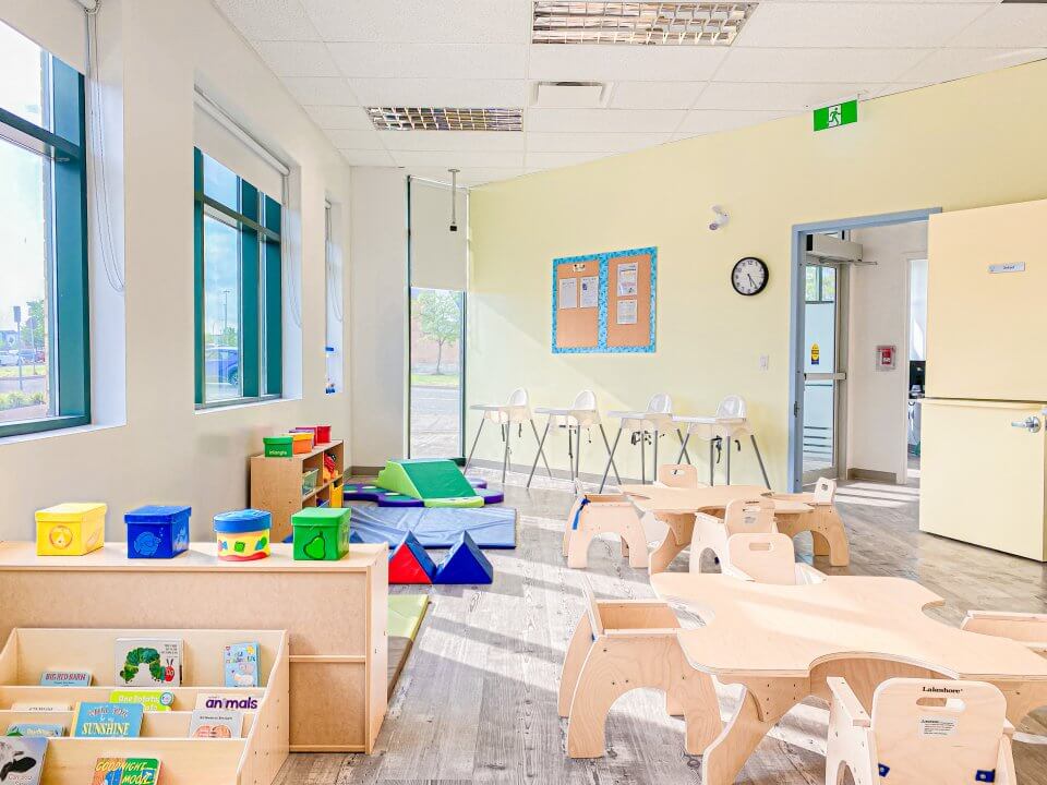 Child care centre, neutral colours