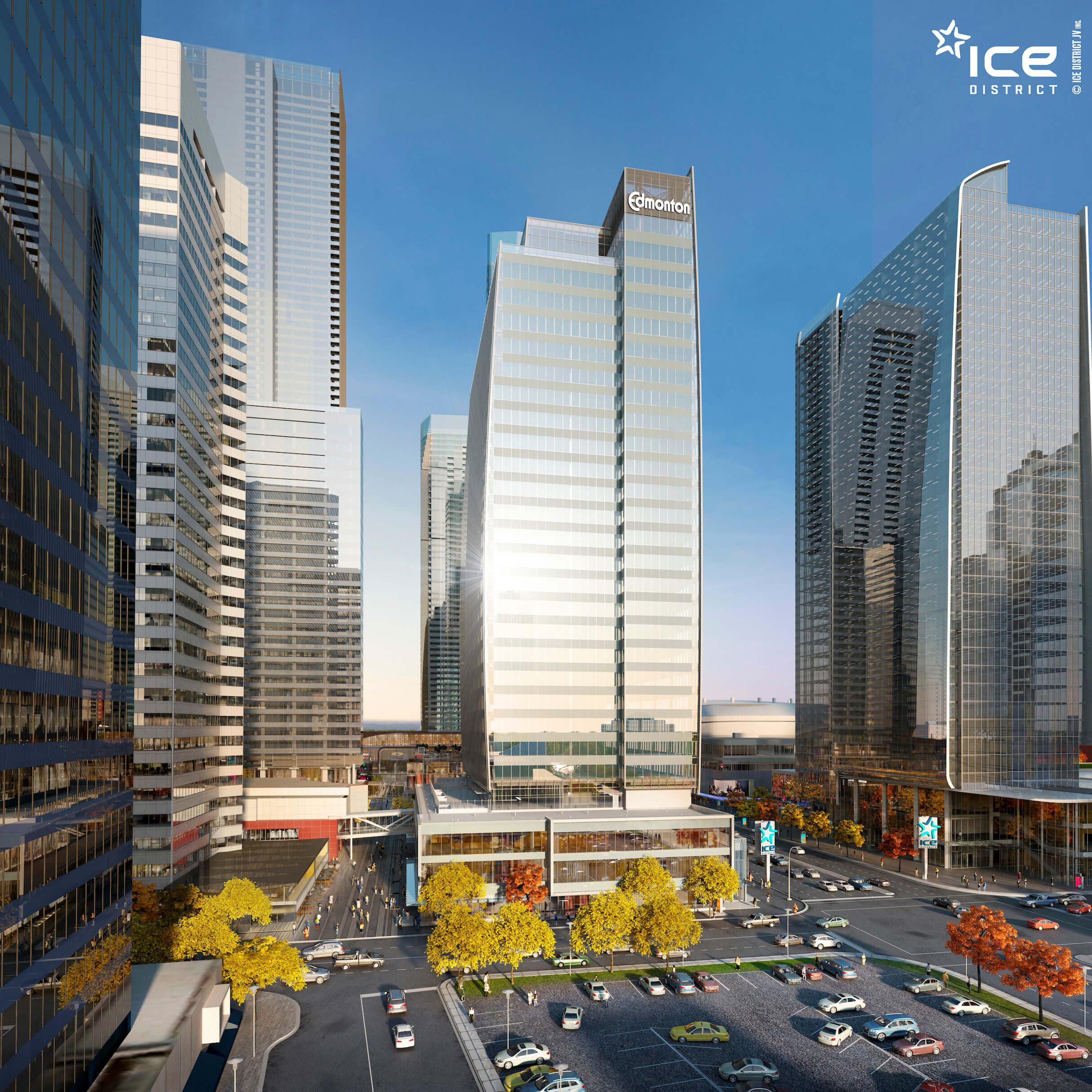 Edmonton Ice District (104 Ave) Kids & Company Canada